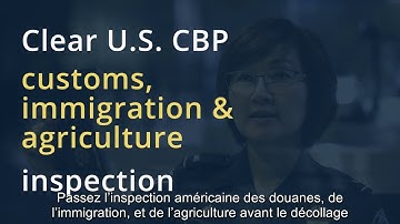 U.S. Customs and Border Protection Preclearance Operations