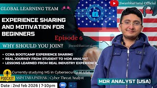 Ep_6 | Nepal to USA: Cybersecurity Career Guide for Nepali Students | Mentorship &amp; IT Skills Secrets