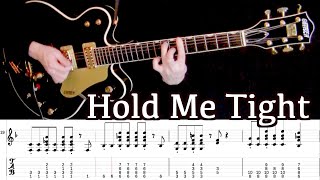 Hold Me Tight - Lead Guitar Cover - Georges Part Isolated