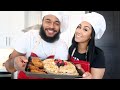 COOKING WITH THE ROYAL FAMILY | CHICKEN & WAFFLES