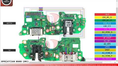 OPPO A77 Charging data Mic Ringgar Problem USB OR Board Ways Hardware Solution #borneoschematic #gsm