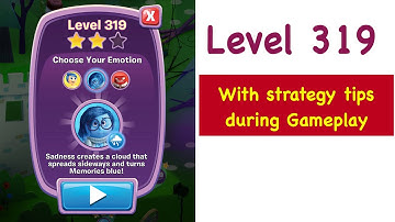 Inside Out Thought Bubbles Level 319 Tips and Strategy Gameplay Walkthrough