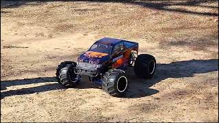 Redcat Racing Rampage MT V3 First time run (Break in Period)