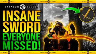 Crimson Desert - How To Get KNIGHTLORD's SWORD - New Secret Weapon Guide / Amazing One-Handed Weapon