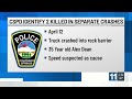 Colorado Springs police ID two people killed in separate crashes