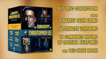 THE EUROCRYPT OF CHRISTOPHER LEE COLLECTION 3 (2025) TRAILER