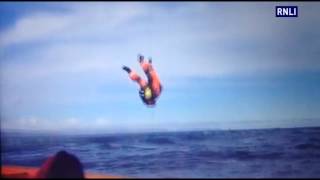 Larne RNLI exercises with Irish Coast Guard Rescue Helicopter hq