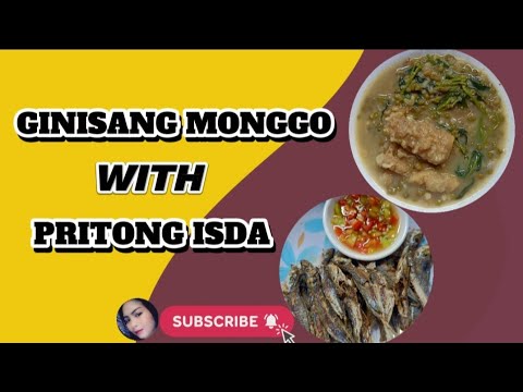 GINISANG MONGGO WITH PRITONG ISDA @rodelynednalaga06