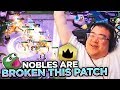 6 NOBLES IS BASICALLY UNBEATABLE THIS PATCH! | Teamfight Tactics