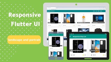 Responsive Flutter UI in Landscape and Portrait Mode
