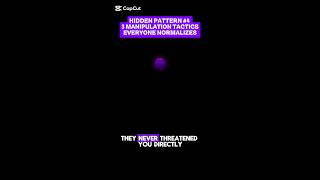 HIDDEN PATTERN #4: 3 MANIPULATION Tactics You Keep Falling For😈 #shorts #viralshort #hiddenpatterns