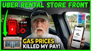 Gas Prices KILLED Uber Earnings! | My Rental Drivers Store Front Strategy!
