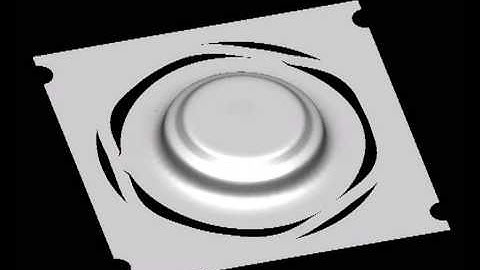 Sheetmetal forming simulation