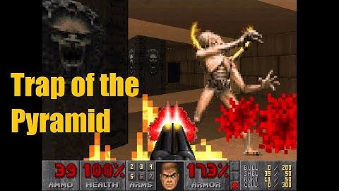 Doom 2 Pandemonium Speed Mapping - Clippy plays Trap of the Pyramid by Pierrot - UV / Commentary