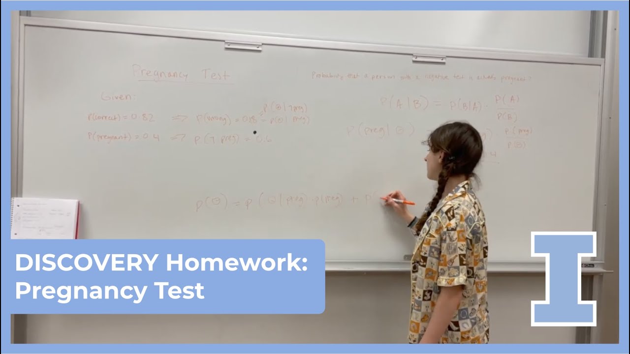 DISCOVERY Homework 3.06: Pregnancy Test - YouTube