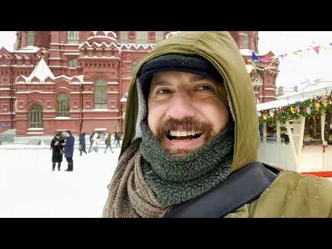 Kar Fırtınasında Moskova'yı Gezdim | Rusya