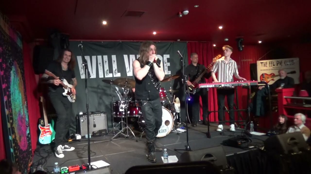 Muddy Waters blues standard “Hoochie Coochie Man” sees Will Wilde at his masterful best on harmonica