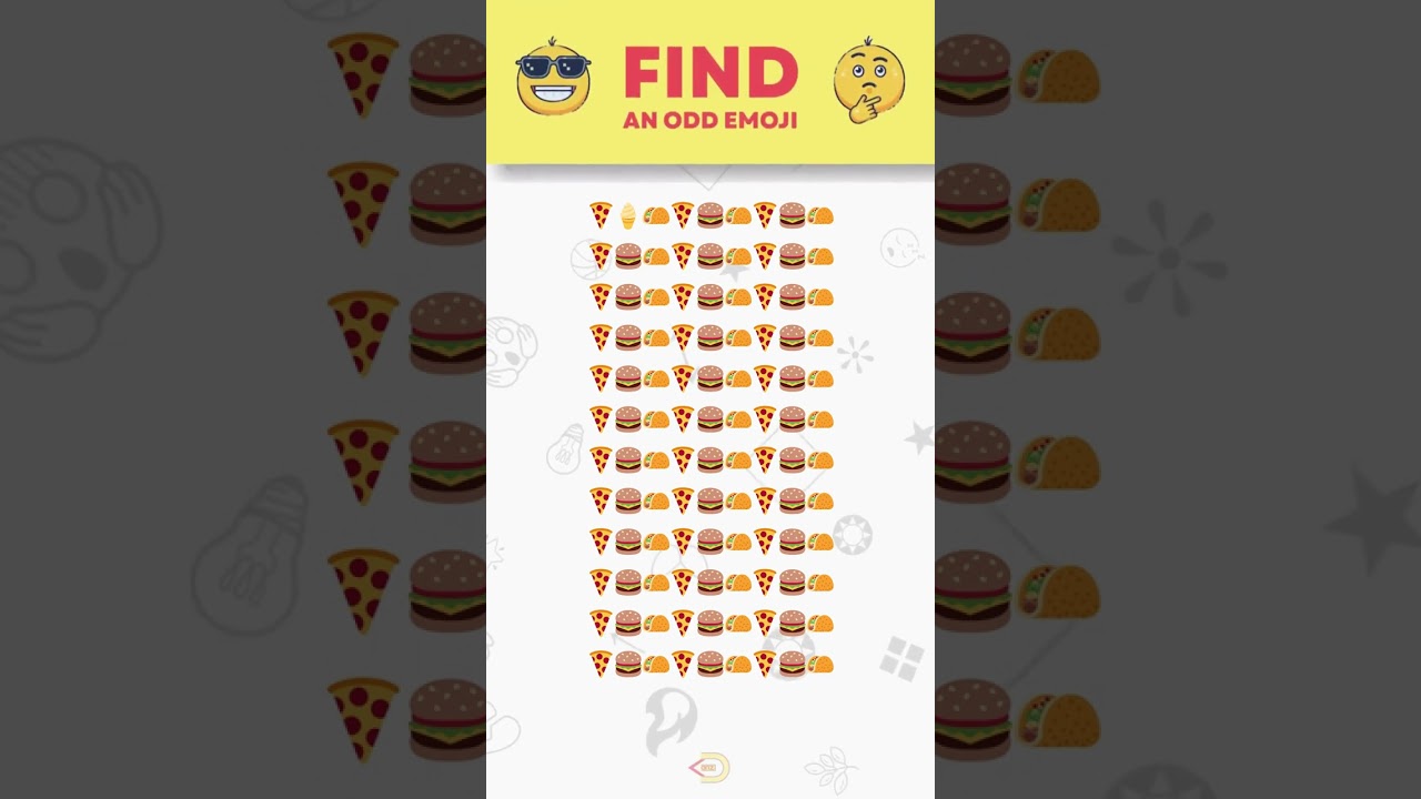 Catch Me 3639 Emoji challenge Kanz Brain Buffle odd emoji #catchme