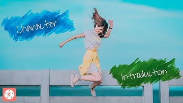 Cinematic Style Character Introduction in Kinemaster | Sk  Mades