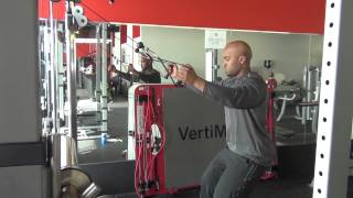 Cable Squat Jump to Row