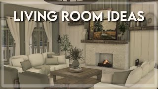 7 Living Room Build Hacks for Bloxburg!