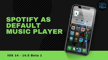 How to Set Spotify your Default Music Player in iOS 14! (iOS 14.5 Beta)