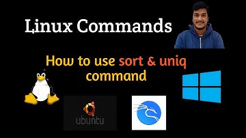 6. How to use sort and uniq commands in Linux l Sort l Uniq l Video-6 l Linux Commands