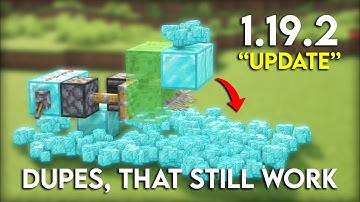 ALL WORKING DUPLICATION GLITCHES in Minecraft 1.19.2 (UPDATE)