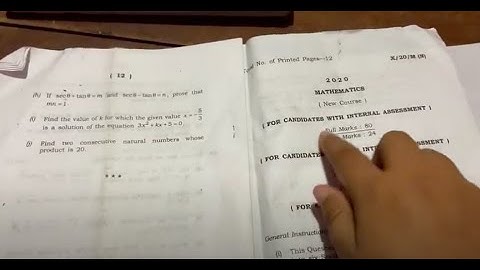 MBOSE 2020 (1 mark questions) in GARO Q1-Q3