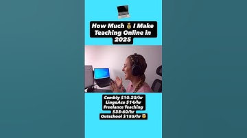 How Much 💰 I Make Teaching Online in 2025