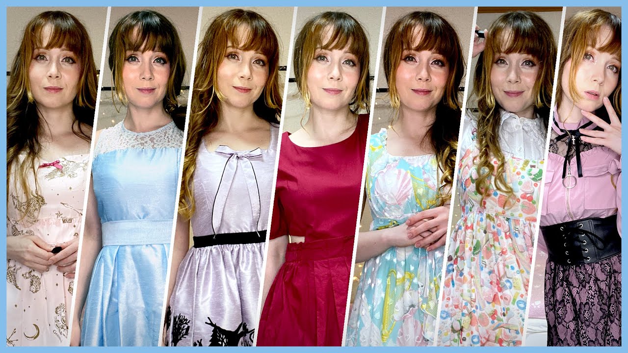 THRIFT SHOPPING in Japan ♡ 7 Sins of Dresses ♡ Try-on Haul