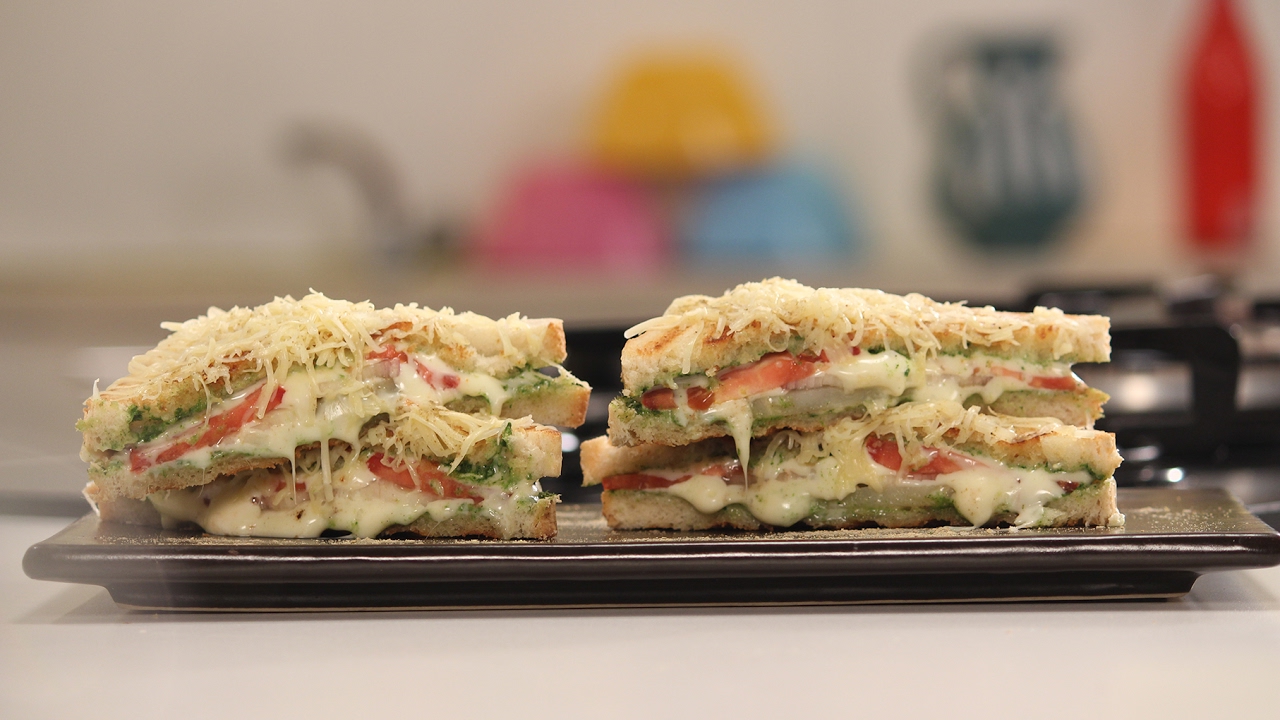 Bombay Cheese Sandwich | 5 Types of Cheese Sandwiches Chef Anupa | Sanjeev Kapoor Khazana