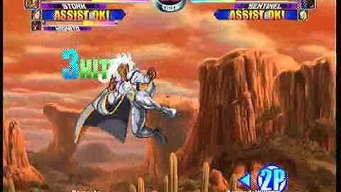 MvC2 Online (360): Brett (MSP) vs Armando (Sent/Cam/Tron) 2 .:7.7.10:.