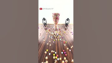 ✨ Reverse Beads Rolling | Relaxing ASMR Visual Flow