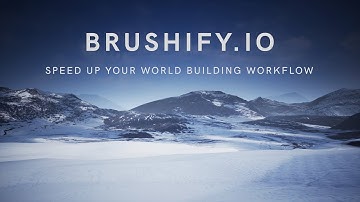 Brushify - Create Epic Snow Mountains in Unreal Engine 4 (Tutorial and Showcase)