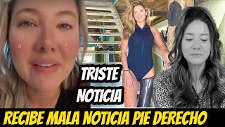 Devastada Daniela Álvarez Recibe Una Mala Noticia Sobre Su Otro Pie No Se Lo Esperaba