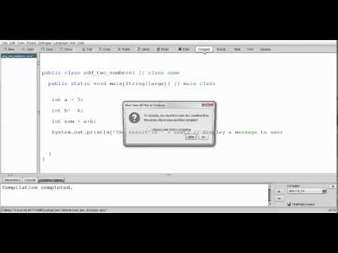 Add two numbers in Java