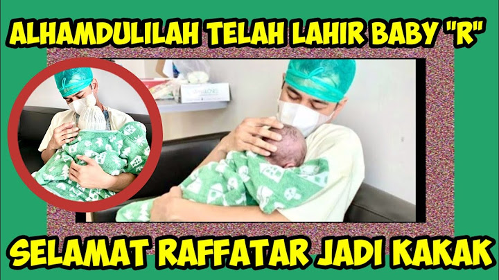 Alhamdulilah || Selamat Raffi & Gigi || telah lahir baby "R" || Raffatar jadi kakak