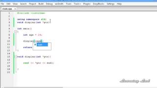 34   Pass by Address in C++ with Example