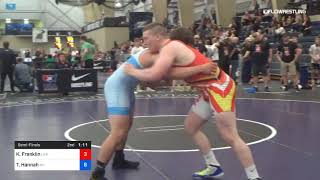 92 Kg Semifinal Kolby Franklin Lab Trained Vs Tyler Hannah Team Wisconsin