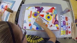 Summer art class