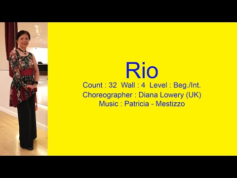 Rio Line Dance Walk Thru & Demo