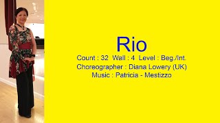 Rio Line Dance Walk Thru & Demo