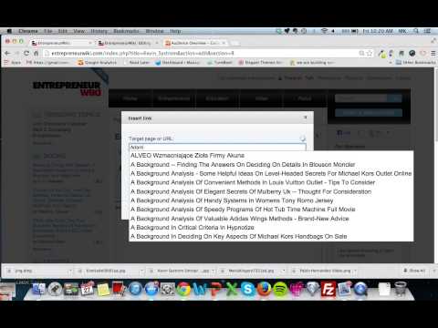 How to Format, Edit, Add References and Links to a Wiki: Tutorial for EntrepreneurWiki.com