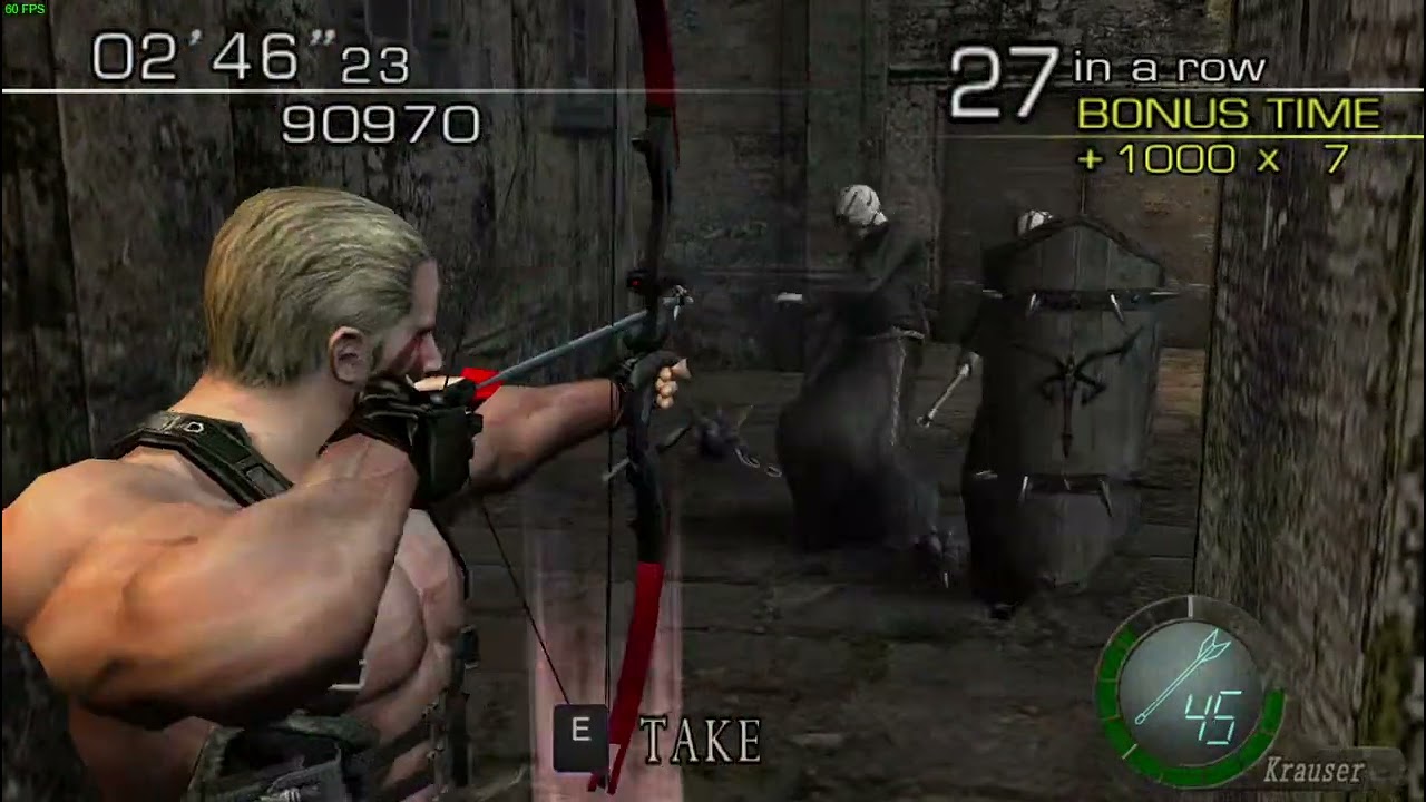 Steam 60fps - RE4 Mercenaries: Krauser Castle - 306570