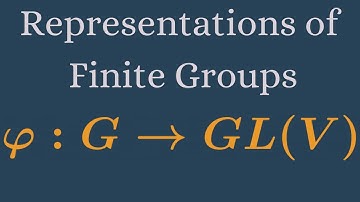 Representations of Finite Groups | Definitions and simple examples.