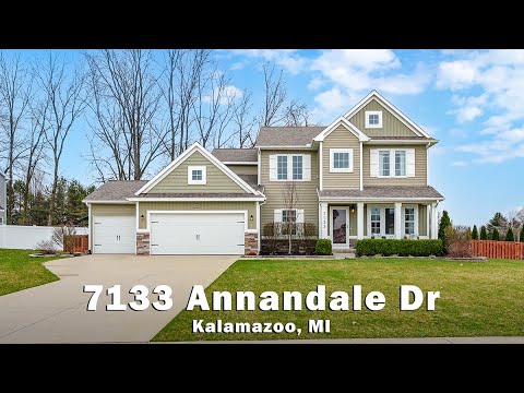 7133 Annandale Dr, Kalamazoo, MI home video tour