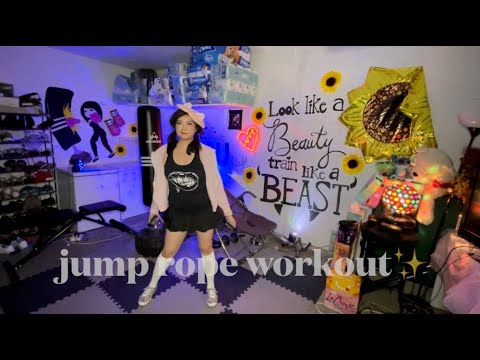 Workout with me💓 • Miss Amorous • Jump Rope • “Mission Impossible” Tabata