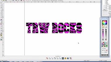 Using the TRW Zebra TrueType Font and Creating a Mock Up in WinPc Sign Pro 2012
