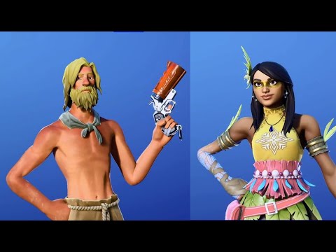 【フォートナイト】キャスタウェイ ジョンジー,カリアがアイテムショップに登場【Fortnite item shop】Castaway Jonesy